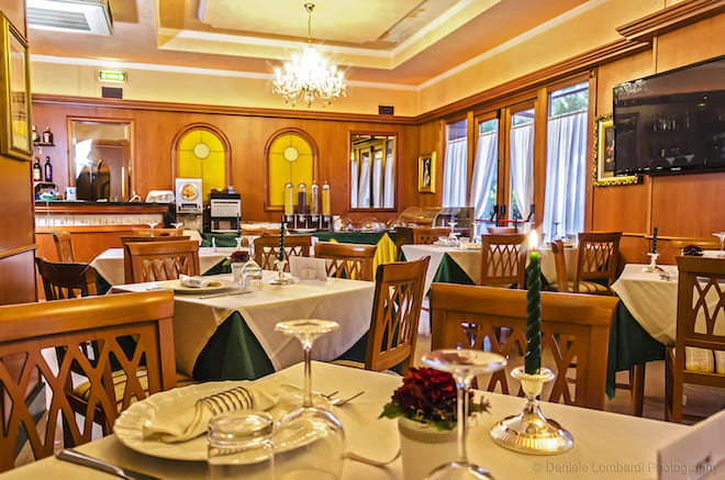 Sala ristorante Hotel Sorriso